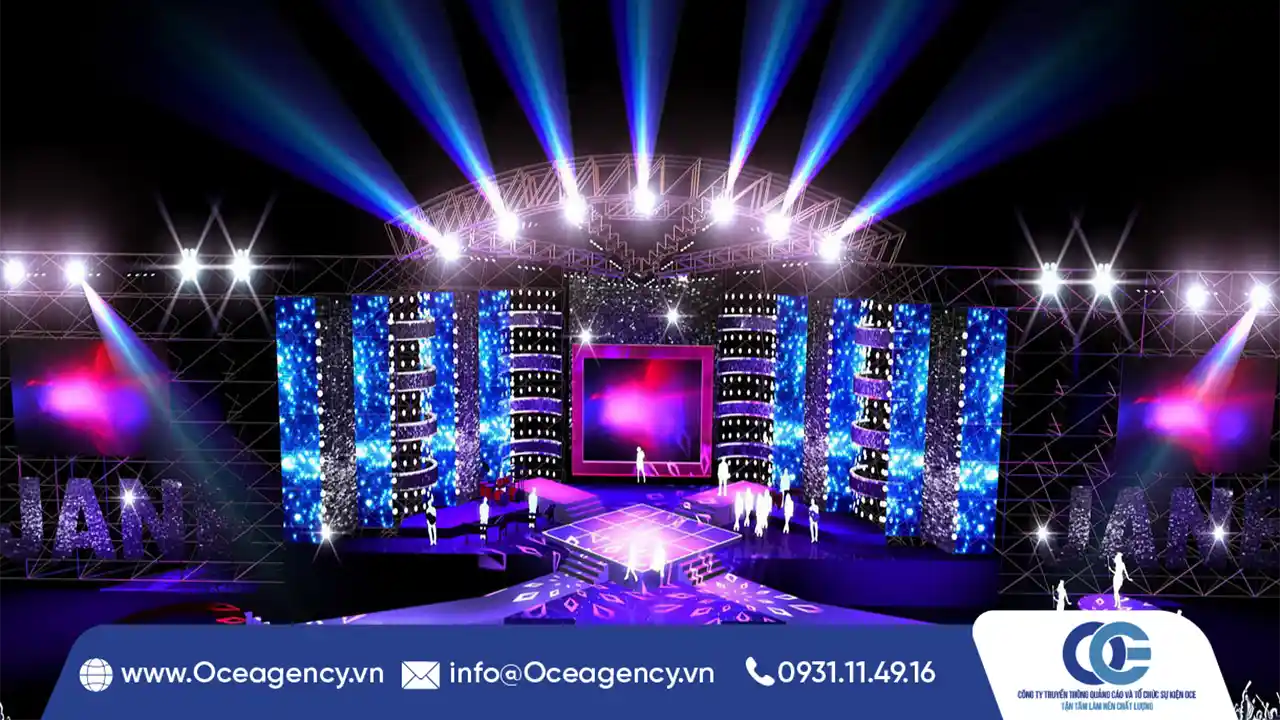 ĐÈN SÂN KHẤU SỰ KIỆN NÊN CHỌN NHƯ THẾ NÀO?