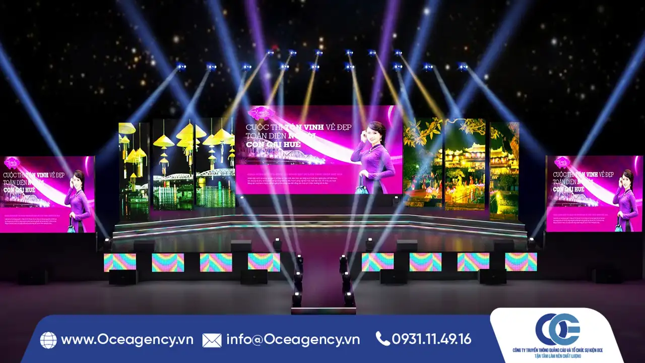 ĐÈN SÂN KHẤU SỰ KIỆN NÊN CHỌN NHƯ THẾ NÀO?