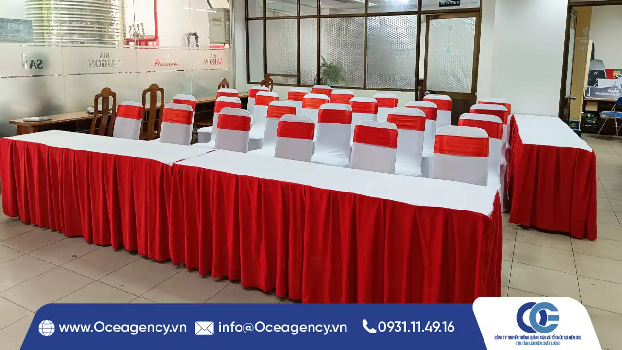 C&Aacute;C LOẠI B&Agrave;N THƯỜNG GẶP TRONG TỔ CHỨC SỰ KIỆN