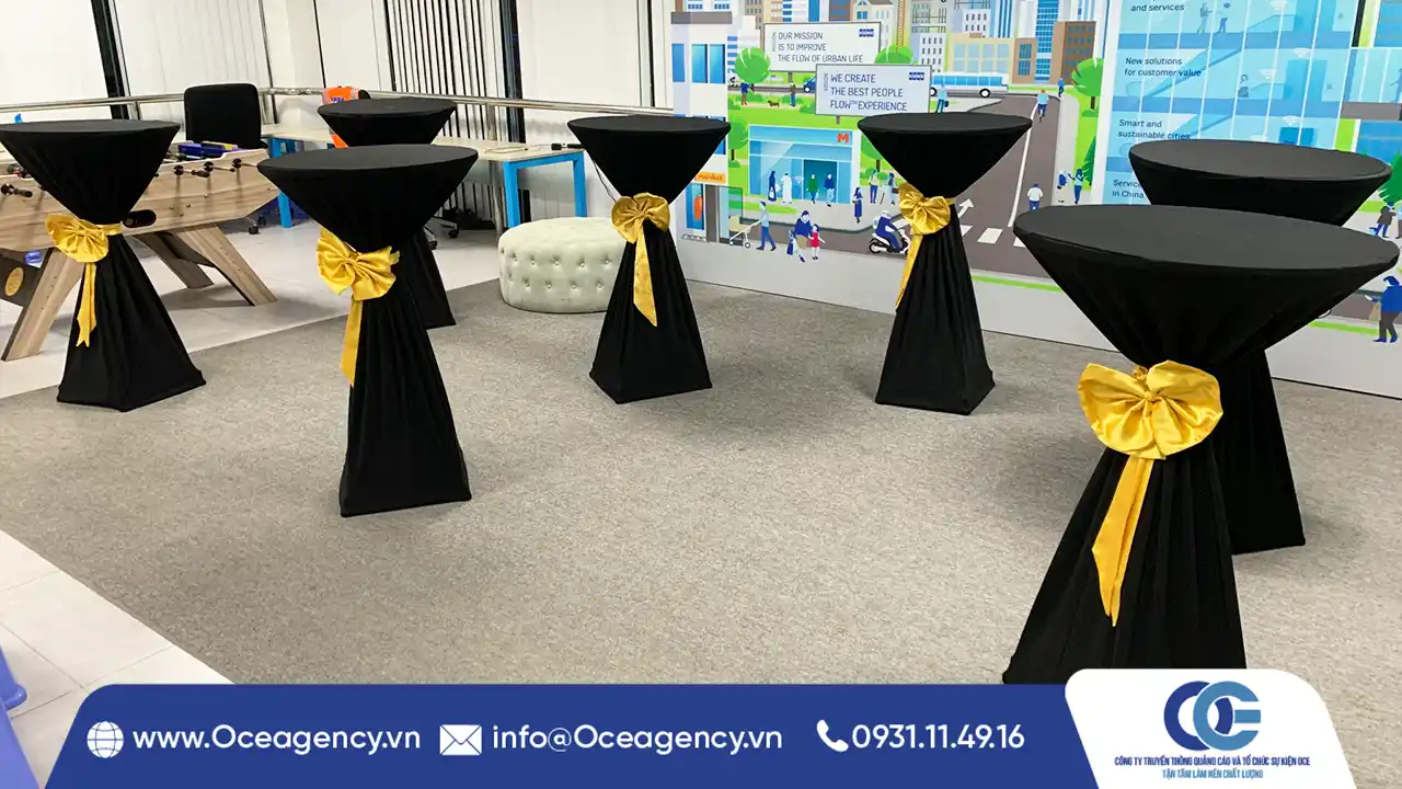 C&Aacute;C LOẠI B&Agrave;N THƯỜNG GẶP TRONG TỔ CHỨC SỰ KIỆN