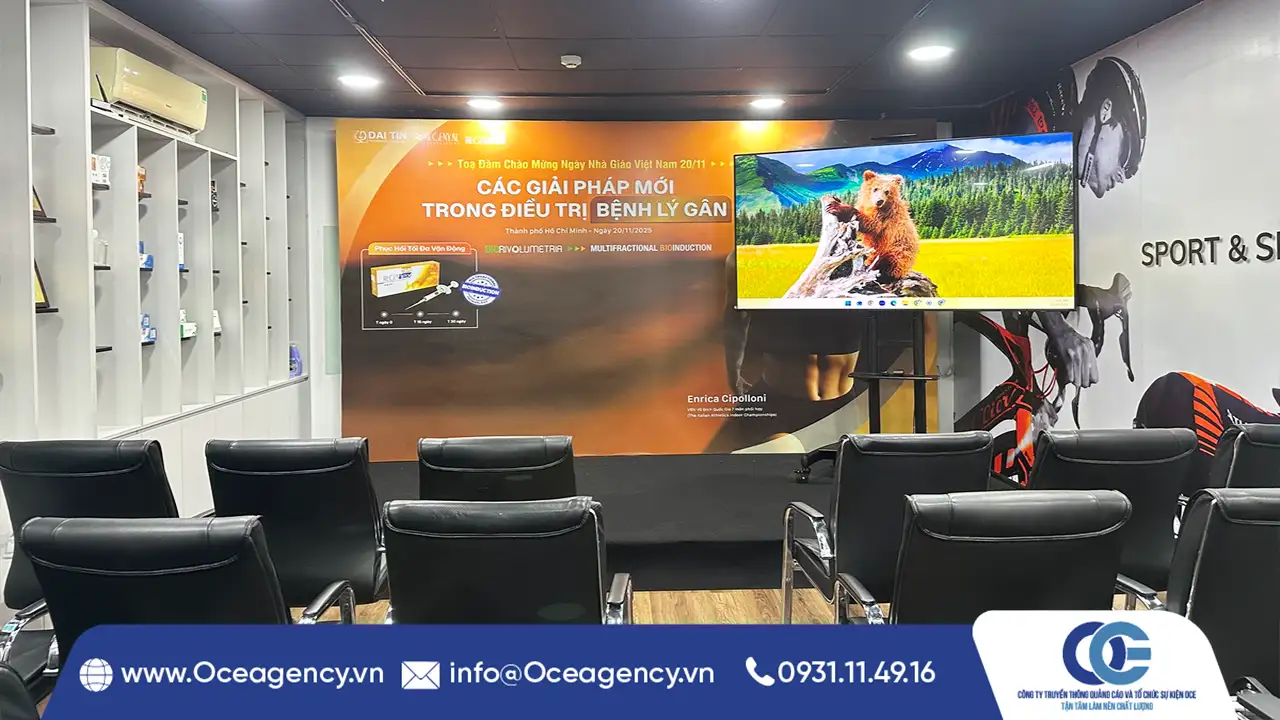 T&Iacute;NH ỨNG DỤNG CỦA TIVI LED TRONG SỰ KIỆN HIỆN NAY