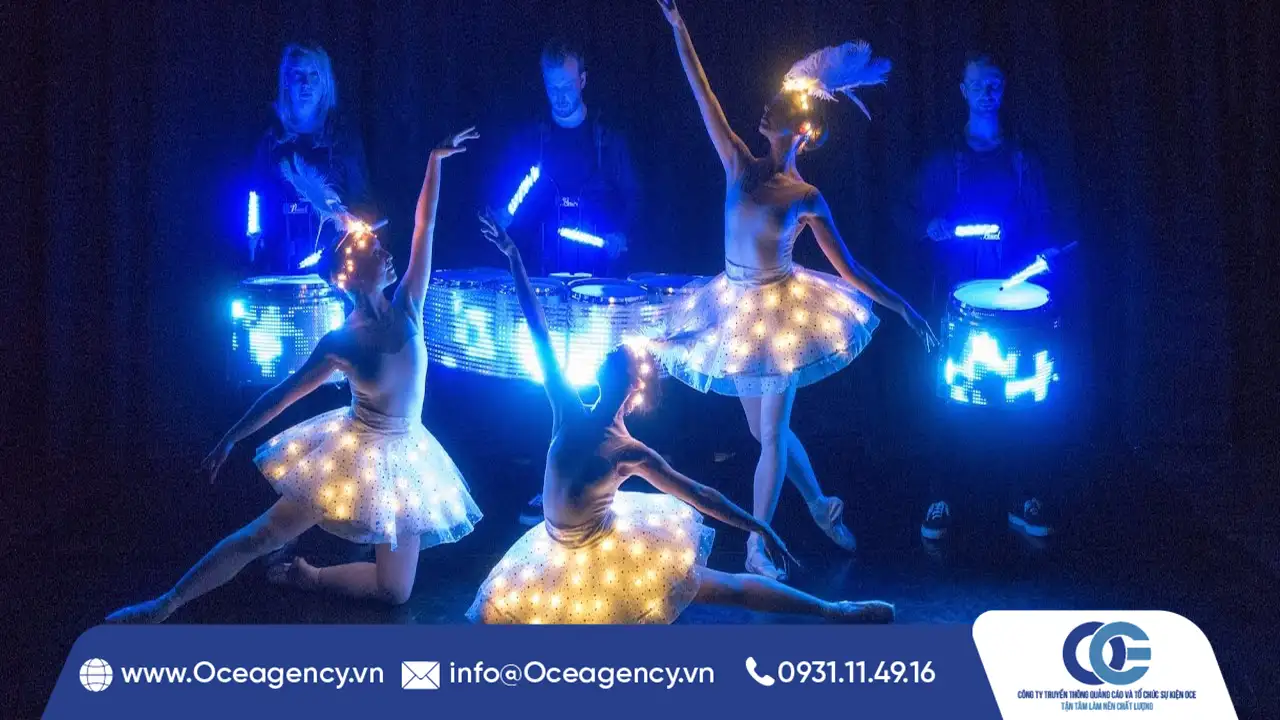 VÌ SAO MÚA LED TRỞ THÀNH XU HƯỚNG MỚI