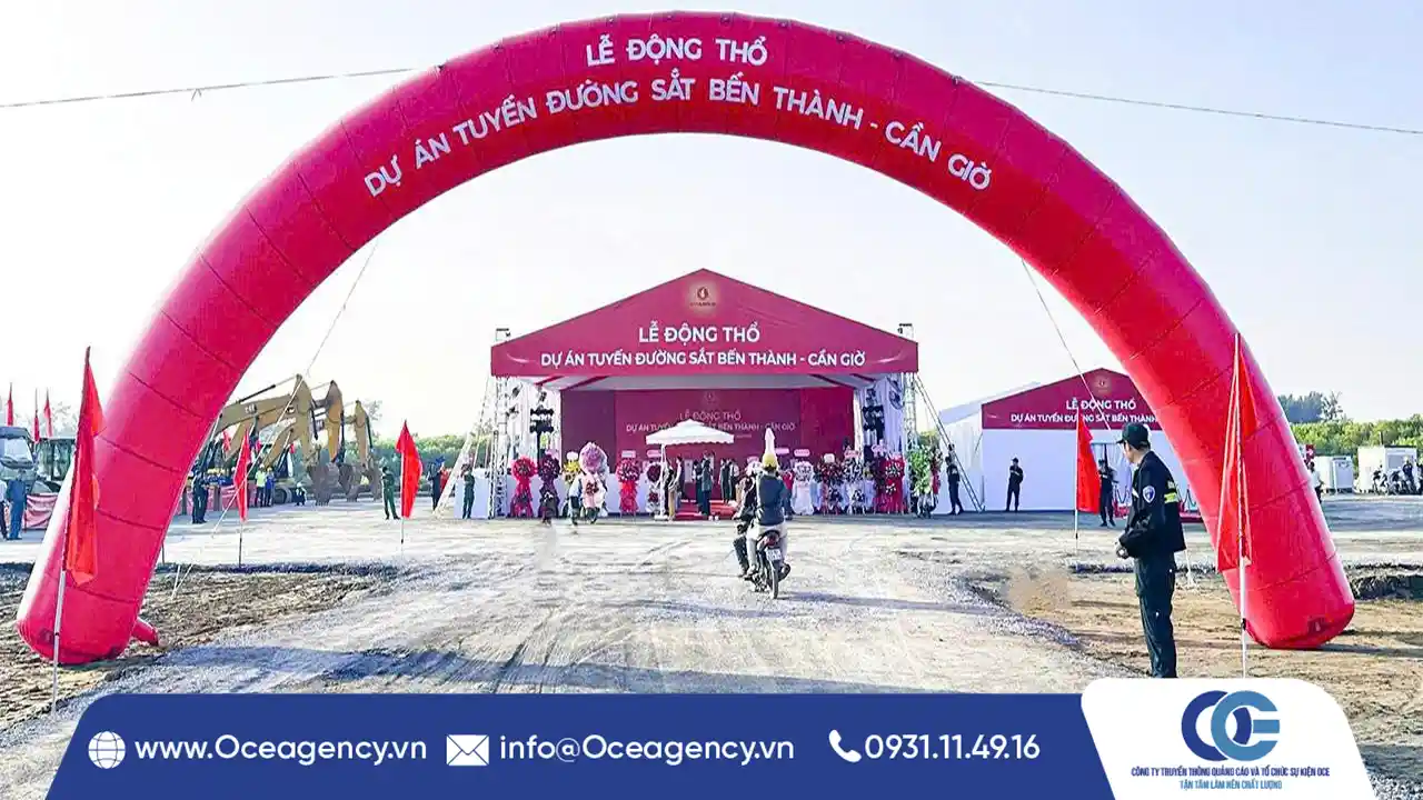 CỔNG HƠI – LINH HỒN CỦA SỰ KIỆN KHAI TRƯƠNG