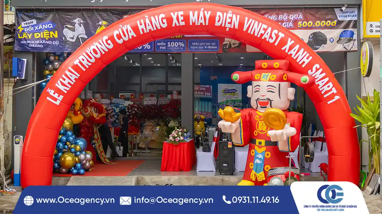CỔNG HƠI – LINH HỒN CỦA SỰ KIỆN KHAI TRƯƠNG