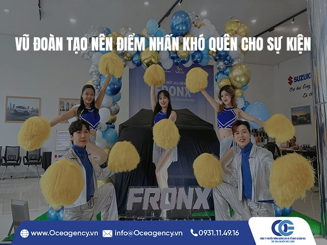 VŨ ĐOÀN TẠO NÊN ĐIỂM NHẤN KHÓ QUÊN CHO SỰ KIỆN