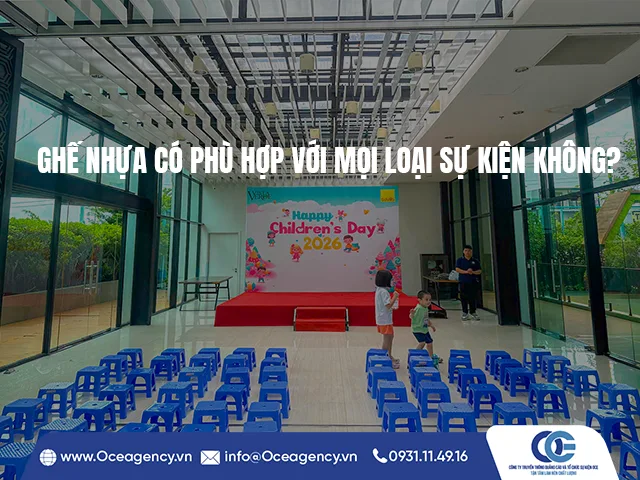 GHẾ NHỰA CÓ PHÙ HỢP VỚI MỌI LOẠI SỰ KIỆN KHÔNG?