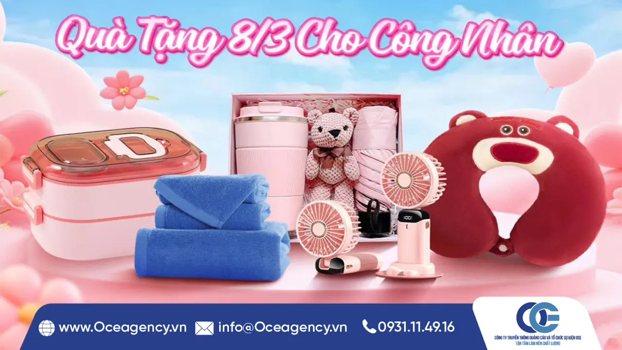 TOP 3 MÓN QUÀ 8/3 DOANH NGHIỆP NÊN THAM KHẢO