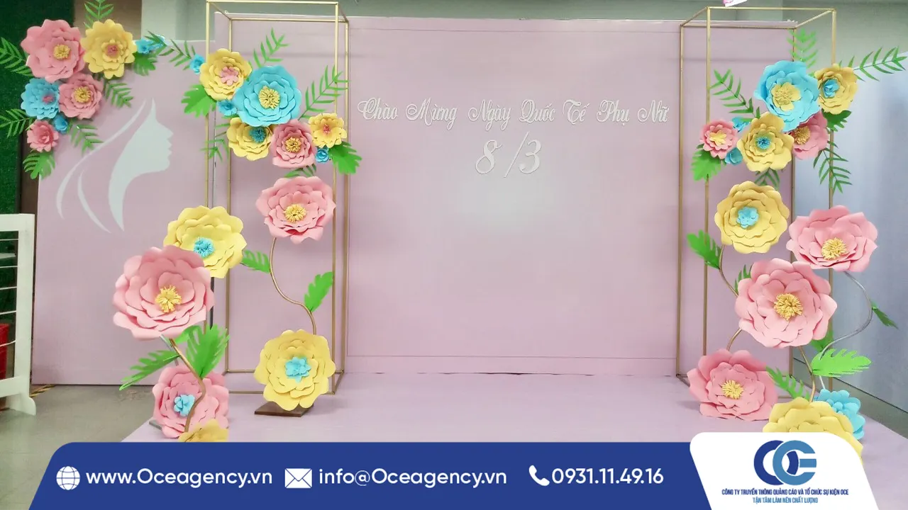 Ý TƯỞNG DECOR 8/3 SANG TRỌNG, ẤN TƯỢNG