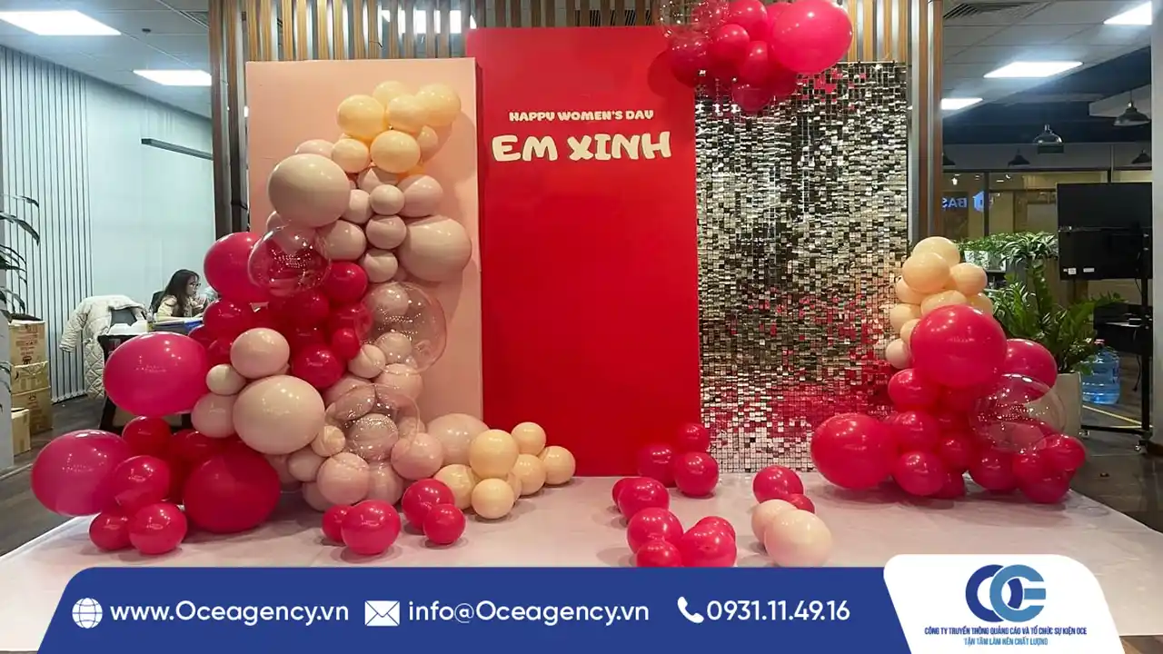 Ý TƯỞNG DECOR 8/3 SANG TRỌNG, ẤN TƯỢNG