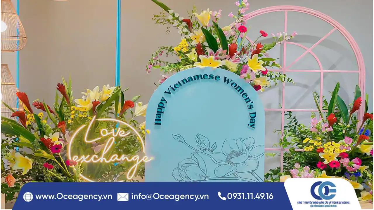 Ý TƯỞNG DECOR 8/3 SANG TRỌNG, ẤN TƯỢNG