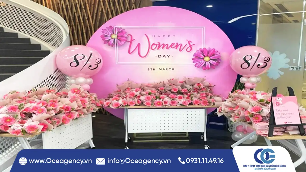KỊCH BẢN SỰ KIỆN QUỐC TẾ PHỤ NỮ 8/3 CHO DOANH NGHIỆP