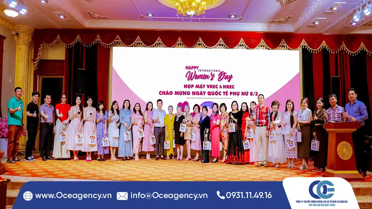 TẠI SAO DOANH NGHIỆP NÊN TỔ CHỨC QUỐC TẾ PHỤ NỮ 8/3?