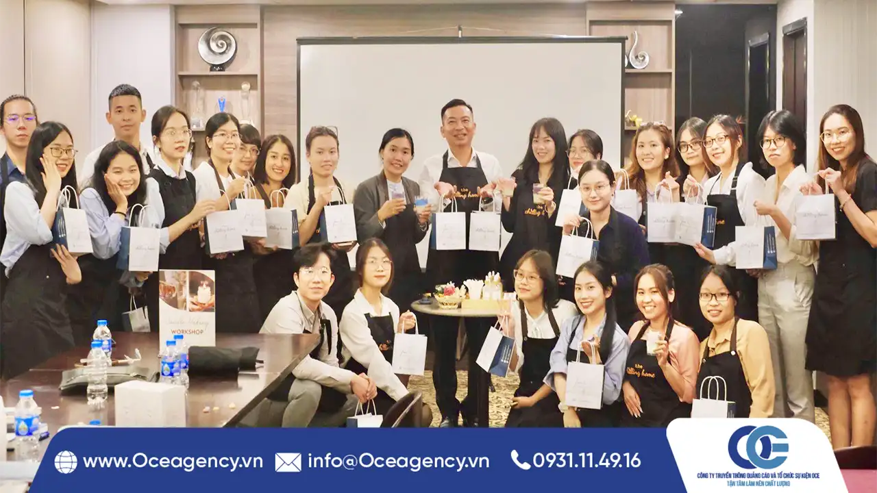 Ý TƯỞNG WORKSHOP 8/3 CHO NHÂN VIÊN NỮ TẠI VĂN PHÒNG