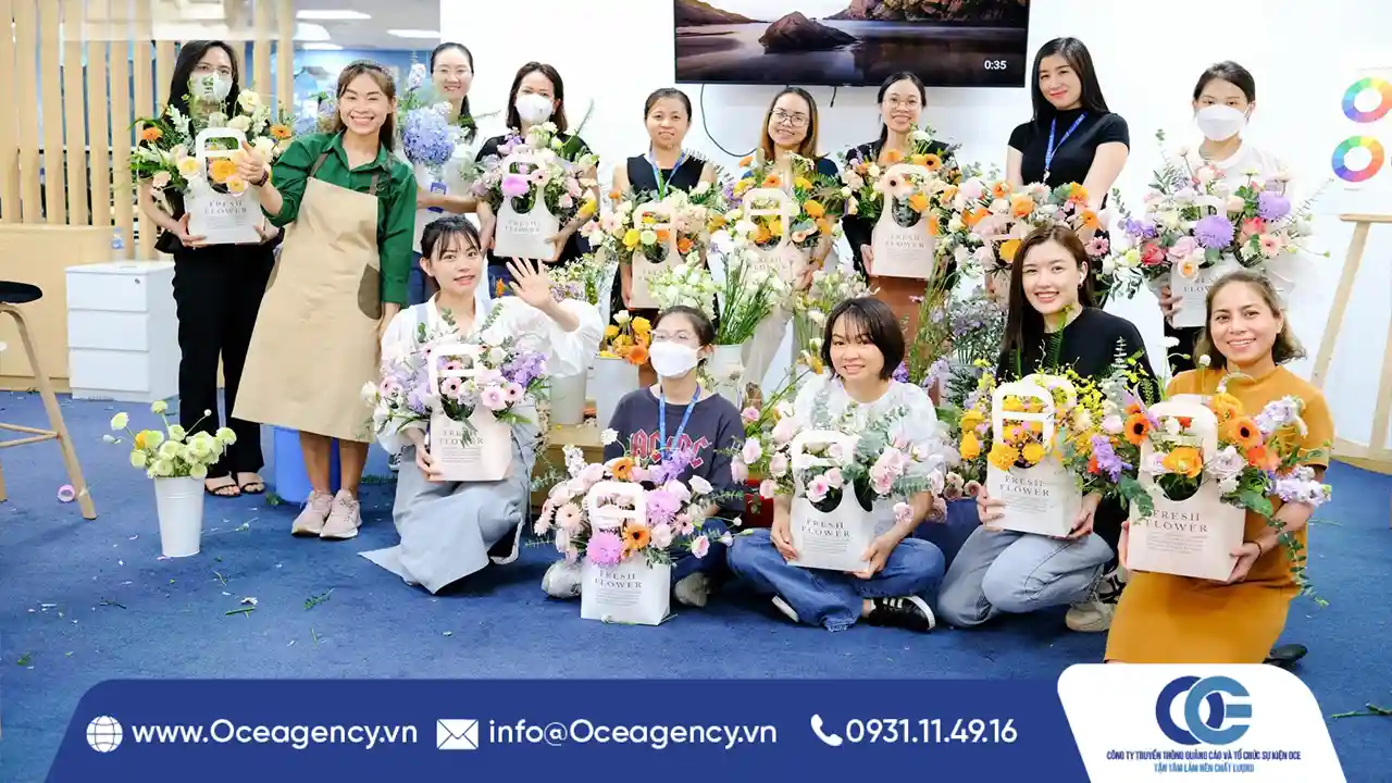 Ý TƯỞNG WORKSHOP 8/3 CHO NHÂN VIÊN NỮ TẠI VĂN PHÒNG