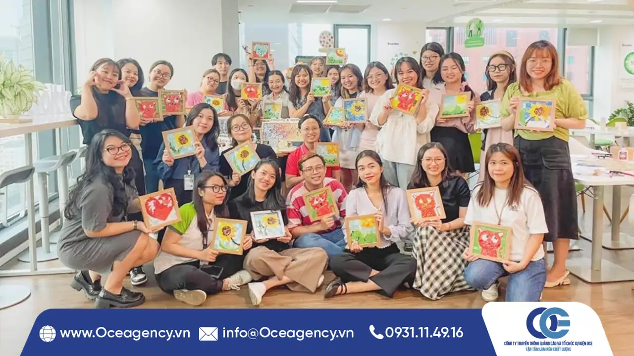 Ý TƯỞNG WORKSHOP 8/3 CHO NHÂN VIÊN NỮ TẠI VĂN PHÒNG