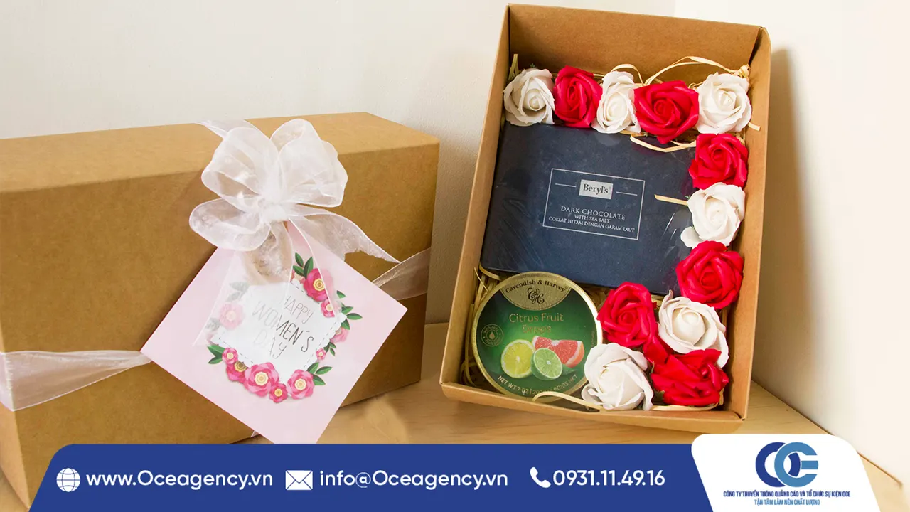 XU HƯỚNG QUÀ TẶNG 8/3 ĐƯỢC DOANH NGHIỆP ƯA CHUỘNG