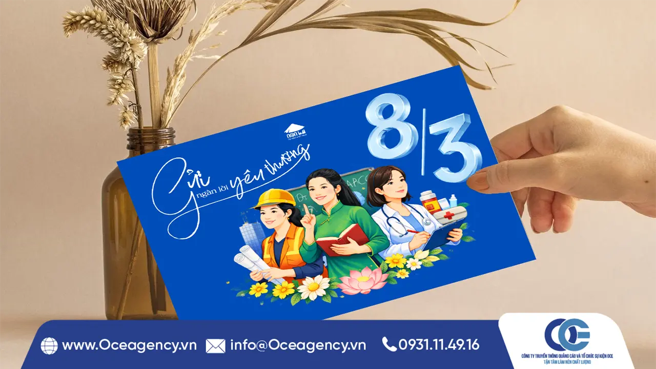 MẪU THIỆP CH&Uacute;C MỪNG QUỐC TẾ PHỤ NỮ 8/3 ẤN TƯỢNG