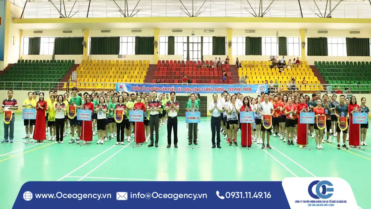 CHI PH&Iacute; TỔ CHỨC SỰ KIỆN THỂ THAO C&Ocirc;NG TY NH&Acirc;N NG&Agrave;Y 27/03