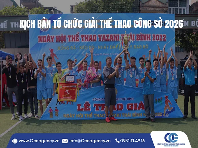 KỊCH BẢN TỔ CHỨC GIẢI THỂ THAO CÔNG SỞ 2026