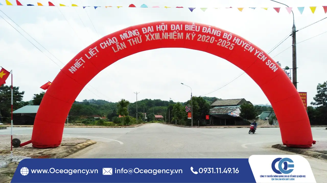 C&Aacute;C LOẠI CỔNG HƠI PHỔ BIẾN D&Ugrave;NG TRONG EVENT