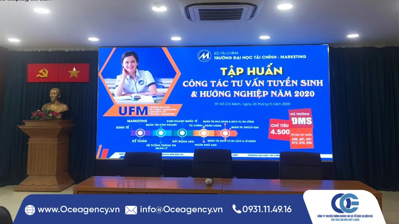 C&Aacute;C LOẠI M&Agrave;N H&Igrave;NH LED SỰ KIỆN PHỔ BIẾN HIỆN NAY