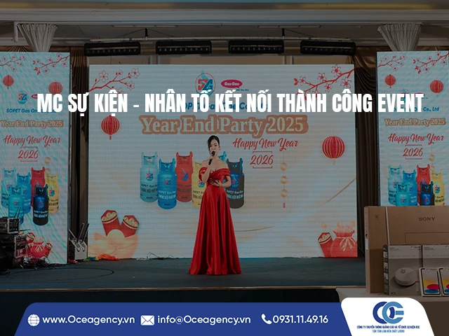 MC SỰ KIỆN – NHÂN TỐ KẾT NỐI THÀNH CÔNG EVENT