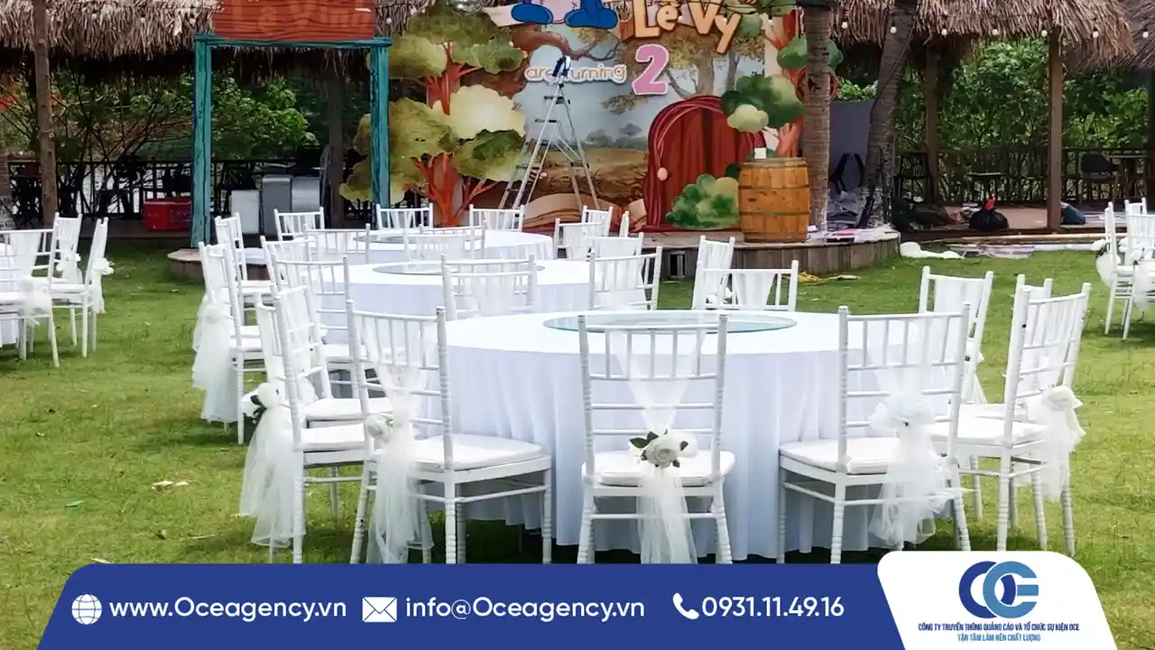 TOP 5 LOẠI GHẾ TIFFANY TIỆC SANG TRỌNG TẠI TP.HCM