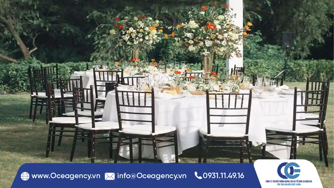 TOP 5 LOẠI GHẾ TIFFANY TIỆC SANG TRỌNG TẠI TP.HCM