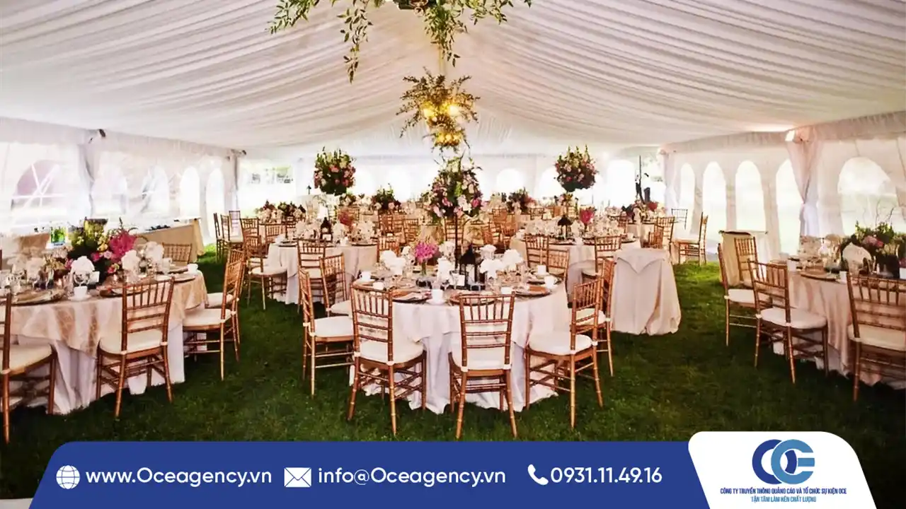 TOP 5 LOẠI GHẾ TIFFANY TIỆC SANG TRỌNG TẠI TP.HCM