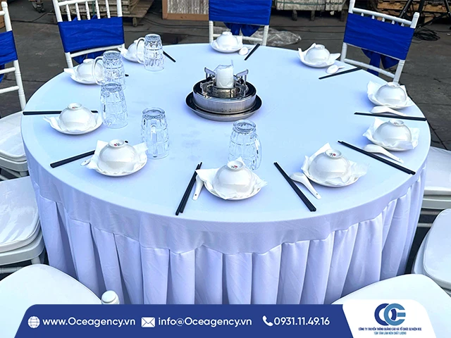 CHO THUÊ BÀN GHẾ – CHÉN DĨA QUẬN 12 | OCE AGENCY