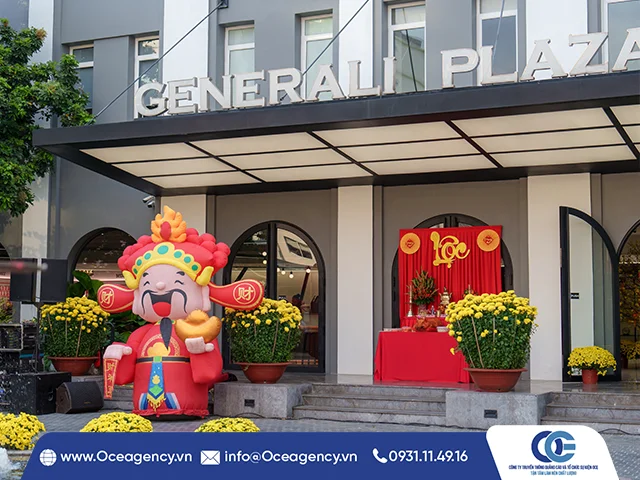 CHO THUÊ RỐI HƠI KHAI TRƯƠNG, QUẢNG CÁO| OCE AGENCY