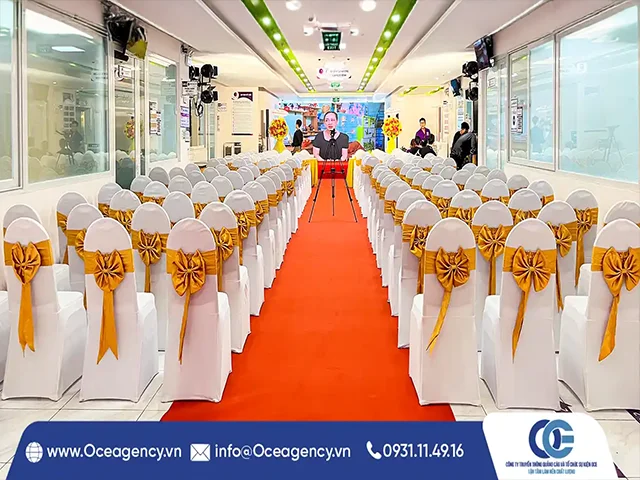 CHO THUÊ GHẾ BANQUET HỘI NGHỊ, SỰ KIỆN | OCE AGENCY