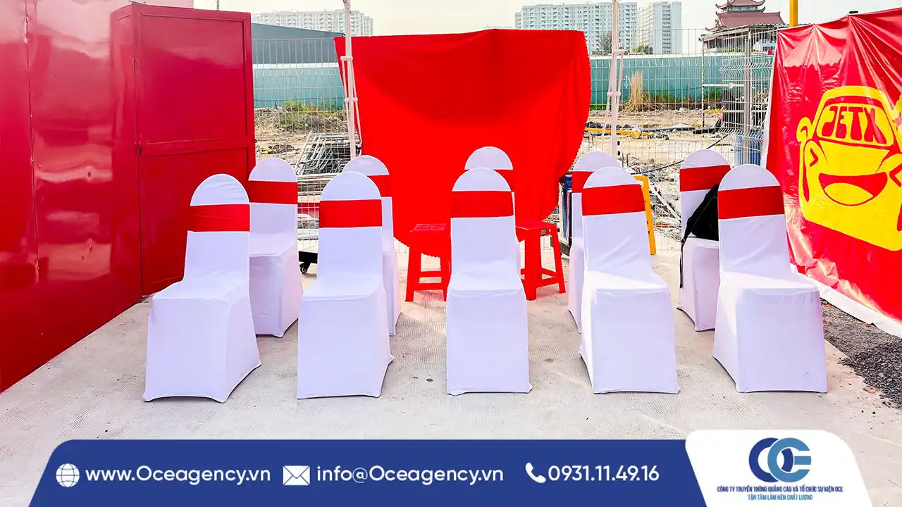 CHO THUÊ GHẾ BANQUET HỘI NGHỊ, SỰ KIỆN | OCE AGENCY
