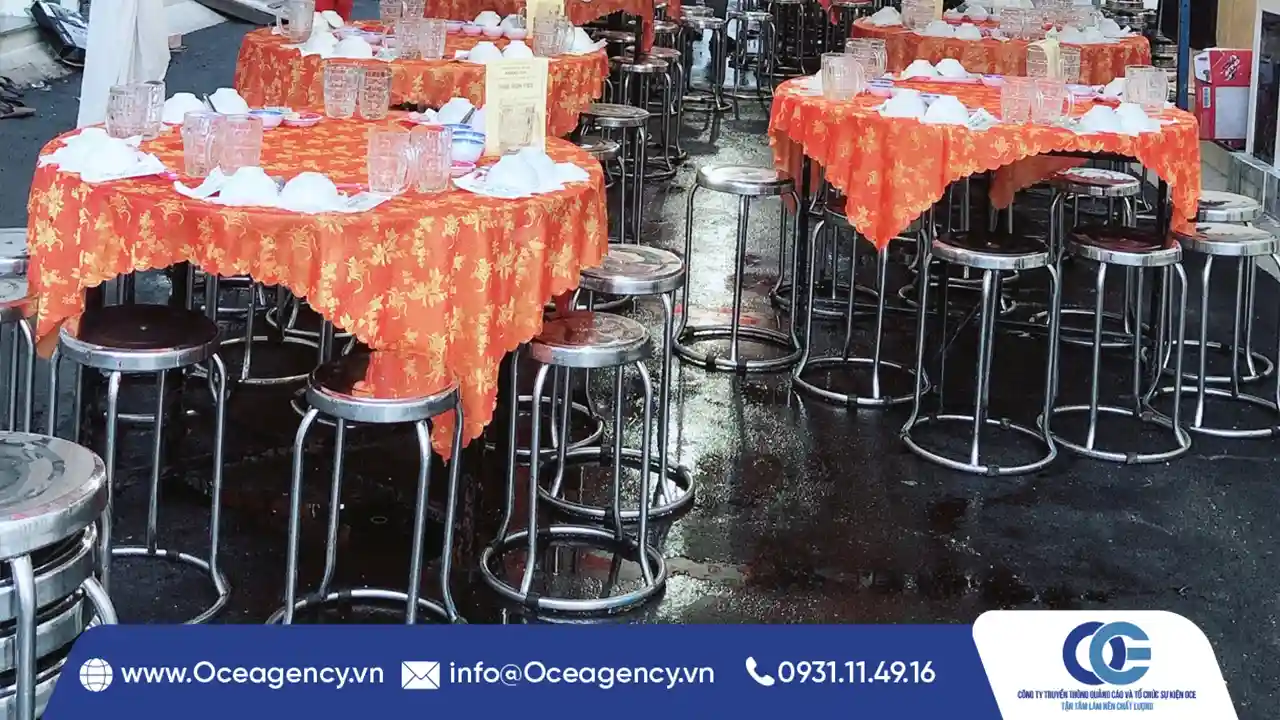 CHO THUÊ GHẾ INOX SỰ KIỆN GIÁ TỐT | OCE AGENCY