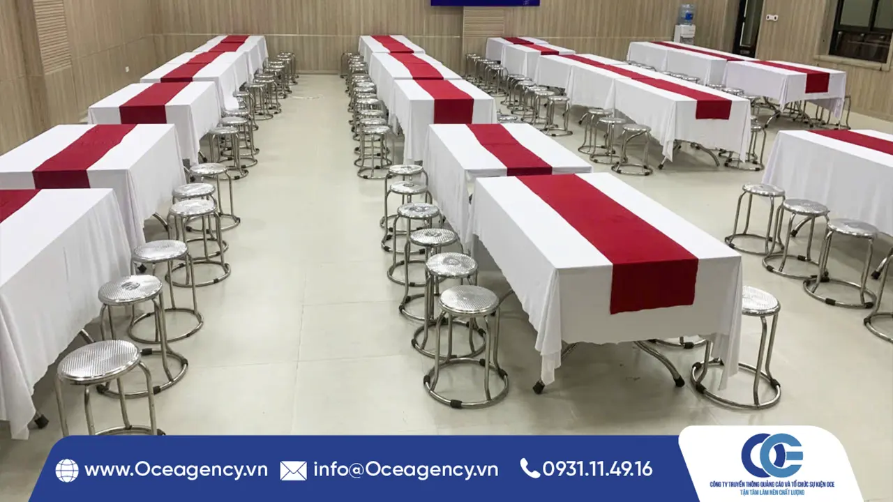 CHO THUÊ GHẾ INOX SỰ KIỆN GIÁ TỐT | OCE AGENCY
