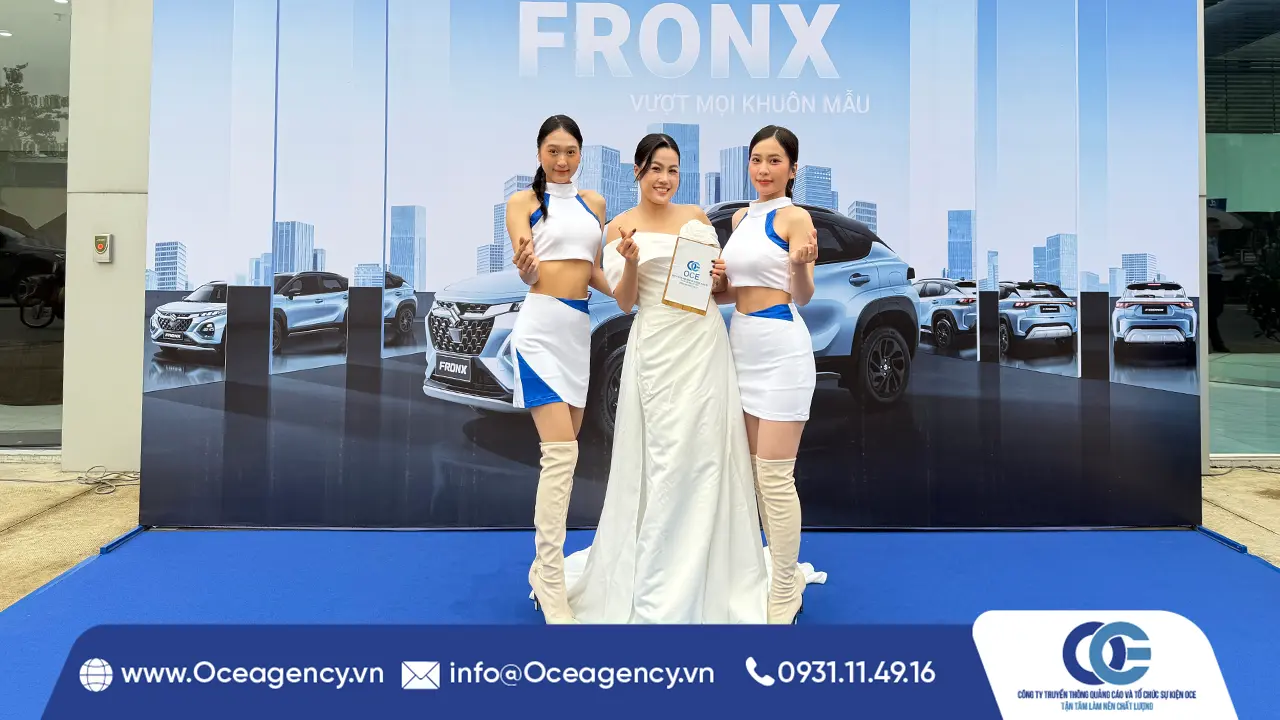 MC Activation trong chương trình ra mắt sản phẩm mới