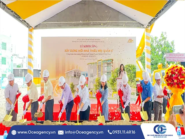TỔ CHỨC SỰ KIỆN LỄ KHỞI CÔNG