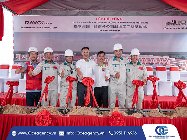 tổ chức lễ khởi c&ocirc;ng
