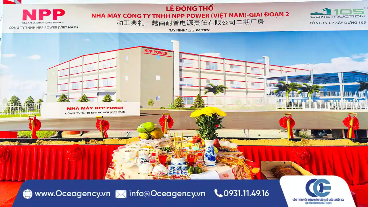 TỔ CHỨC SỰ KIỆN LỄ ĐỘNG THỔ