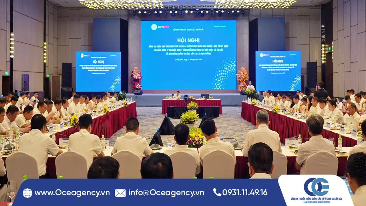 TỔ CHỨC HỘI NGHỊ CHUYÊN NGHIỆP, TRỌN GÓI CHO DOANH NGHIỆP