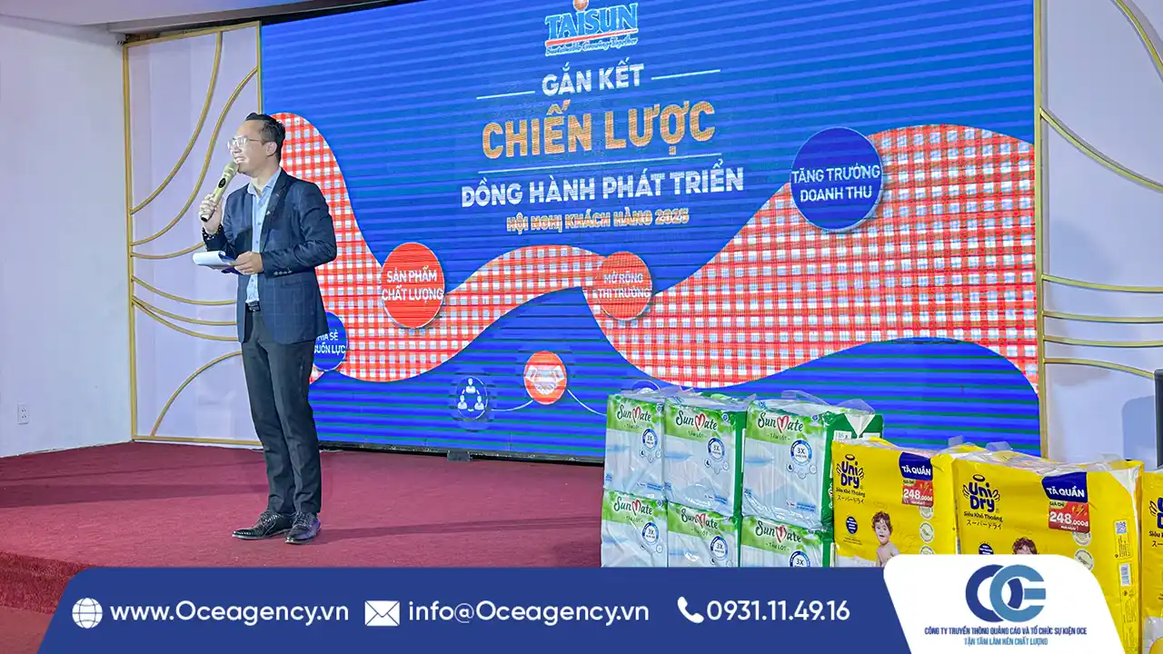 Tổ Chức Hội Nghị Khách Hàng Taisun Tại Tp. Hồ Chí Minh