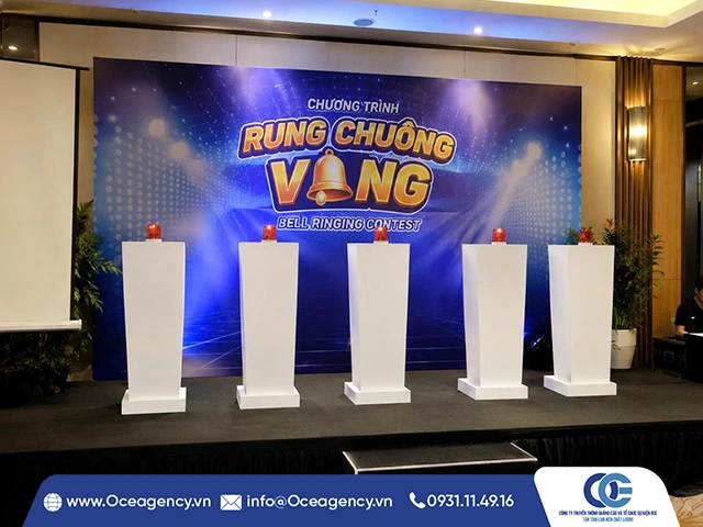 CHO THUÊ BỤC BẤM CHUÔNG GAME SHOW CHUYÊN NGHIỆP