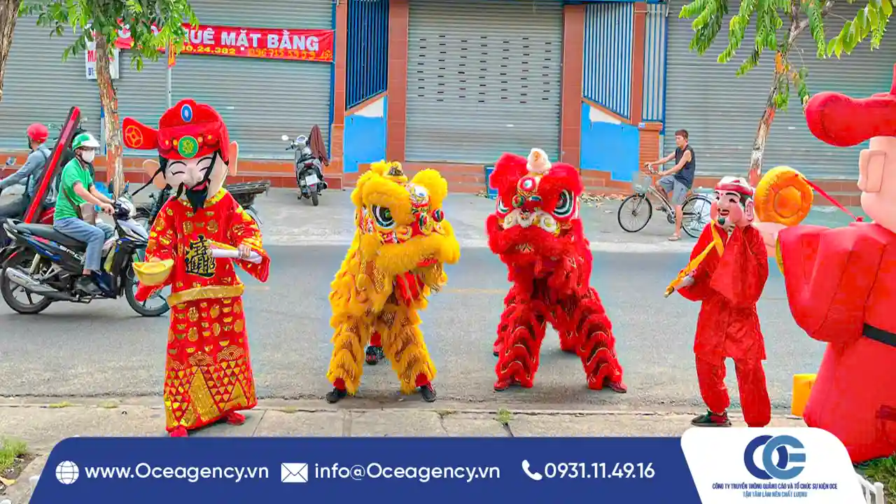 CHO THUÊ MÚA LÂN SƯ RỒNG CHUYÊN NGHIỆP