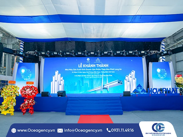 CHO THUÊ SÂN KHẤU SỰ KIỆN TP.HCM | BÁO GIÁ OCE