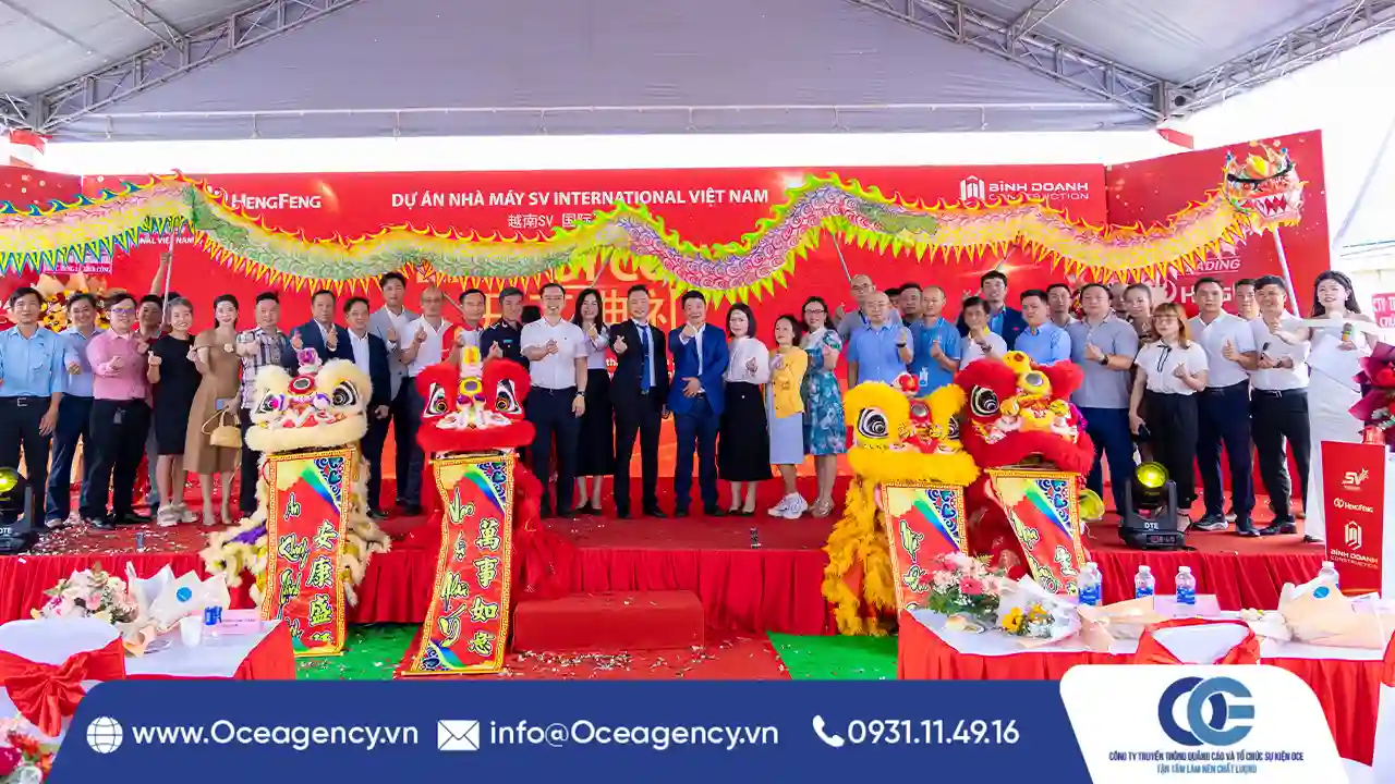 DỊCH VỤ TỔ CHỨC SỰ KIỆN TRỌN GÓI | OCE AGENCY