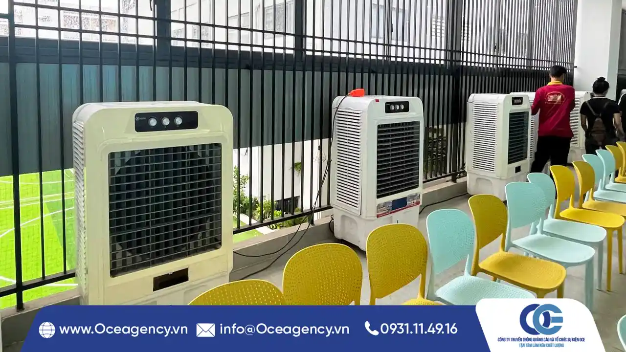 CHO THUÊ QUẠT HƠI NƯỚC TP.HCM | BÁO GIÁ THEO SỐ LƯỢNG