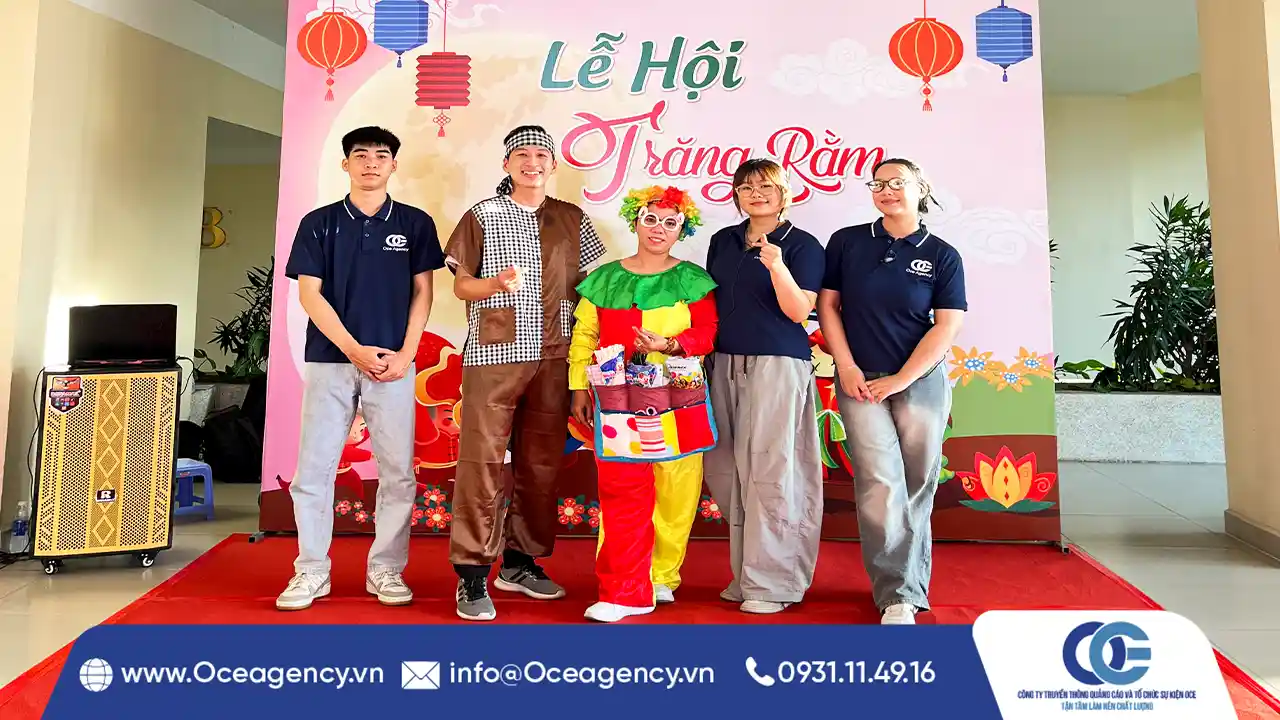 OCE Agency tổ chức sự kiện trung thu trọn gói