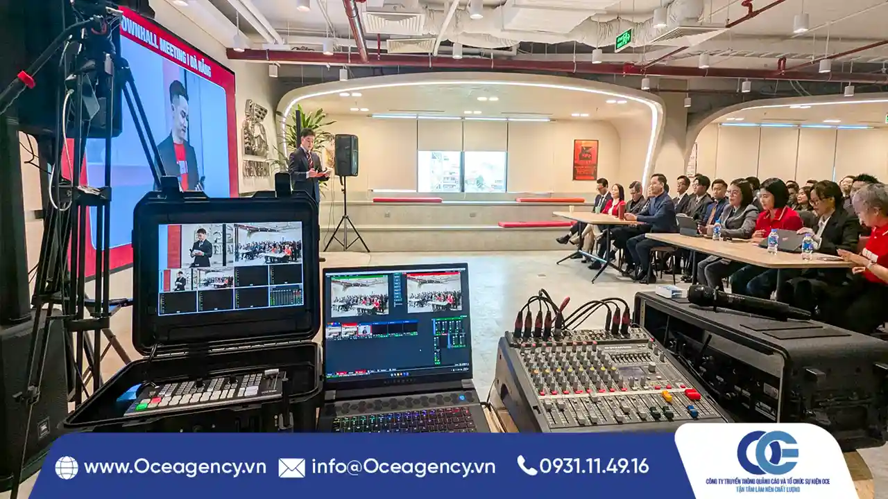 DỊCH VỤ LIVESTREAM SỰ KIỆN CHUYÊN NGHIỆP | OCE