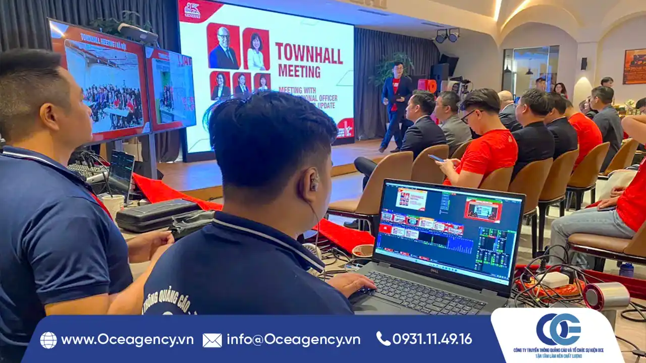 KHU VỰC OCE TRIỂN KHAI DỊCH VỤ LIVESTREAM
