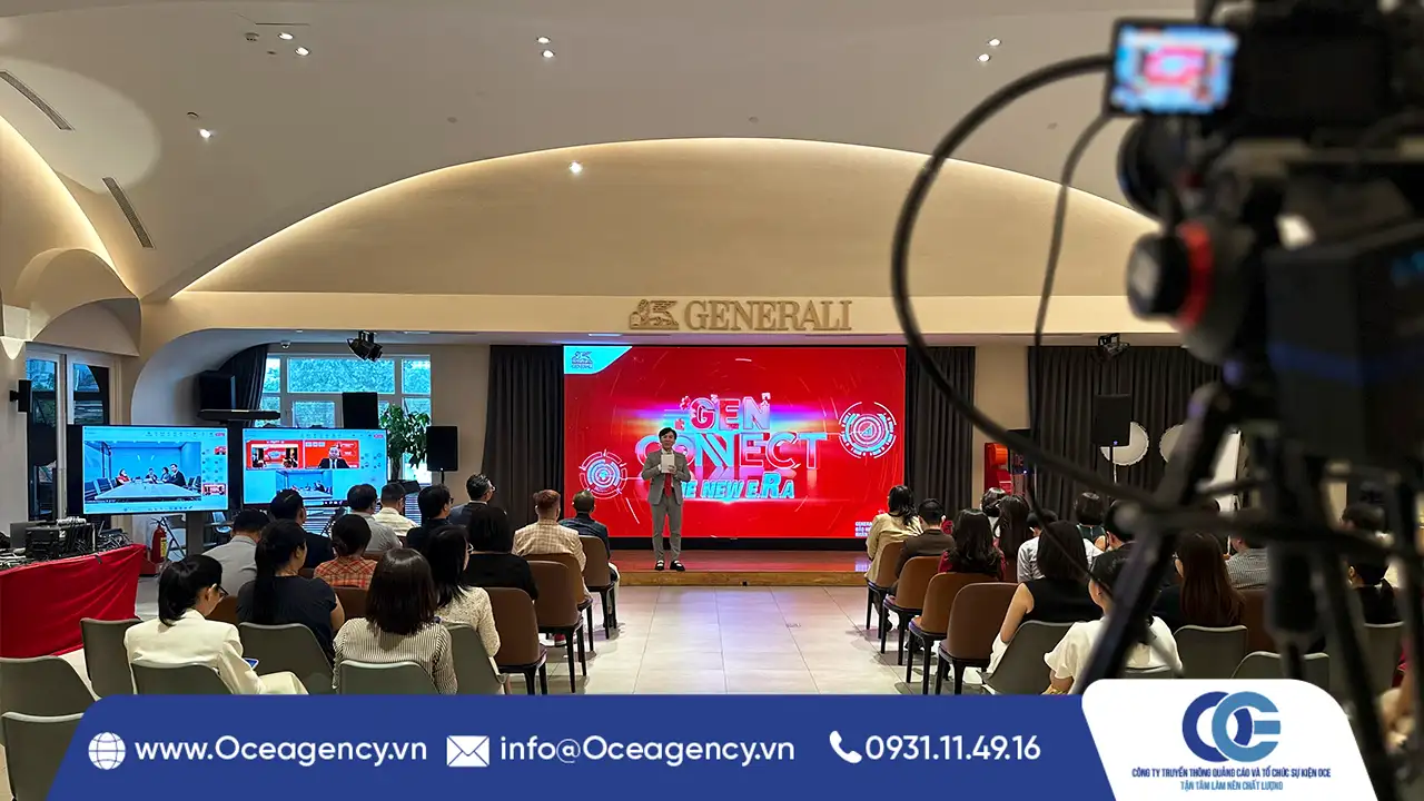 DỊCH VỤ LIVESTREAM SỰ KIỆN CHUYÊN NGHIỆP | OCE